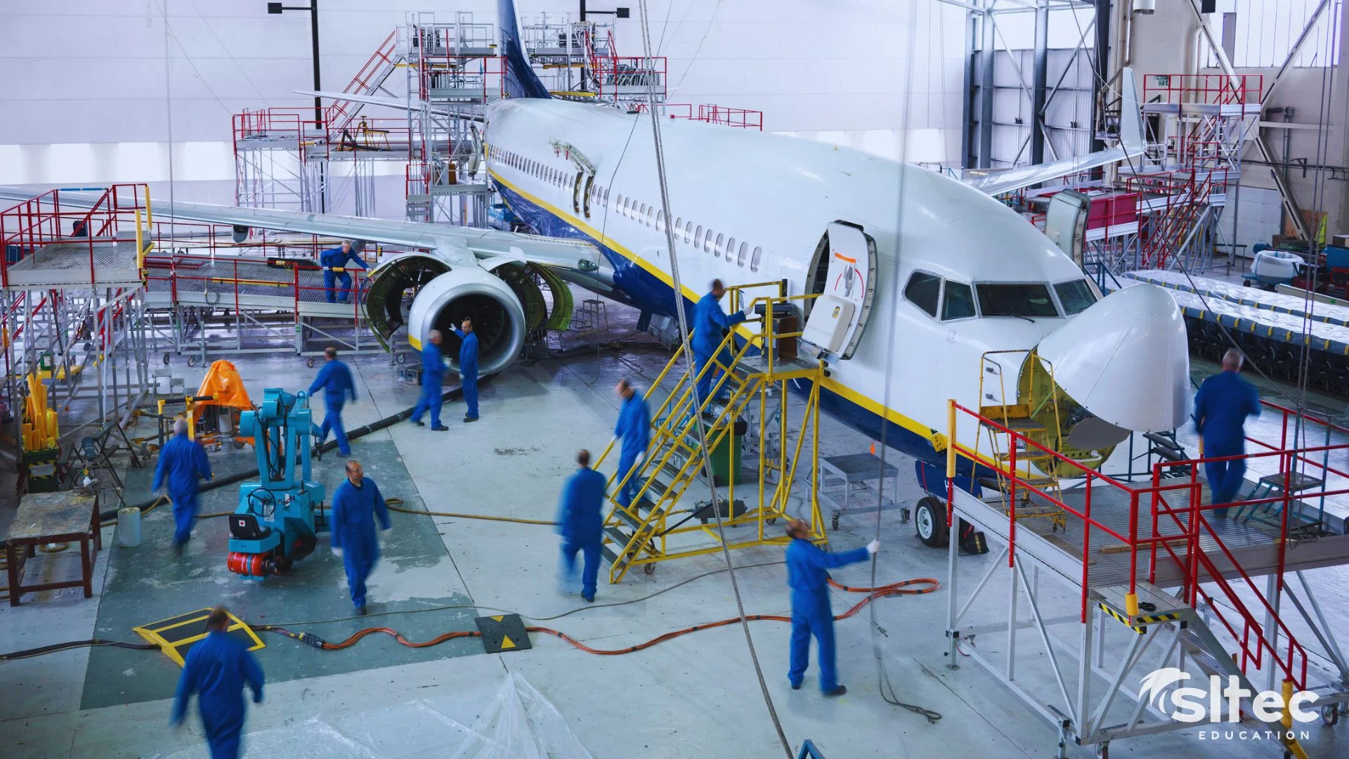 como ser mecânico de aeronaves