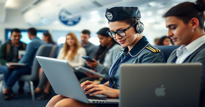 Curso de Comissário de Bordo Online Curso de Comissário de Bordo Online