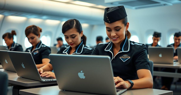 Como Escolher o Melhor Curso de Aeromoça Online para Sua Carreira Como Escolher o Melhor Curso de Aeromoça Online para Sua Carreira