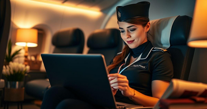 Curso de Comissário de Bordo EAD: Como Iniciar Sua Carreira na Aviação com Flexibilidade Curso de Comissário de Bordo EAD: Como Iniciar Sua Carreira na Aviação com Flexibilidade