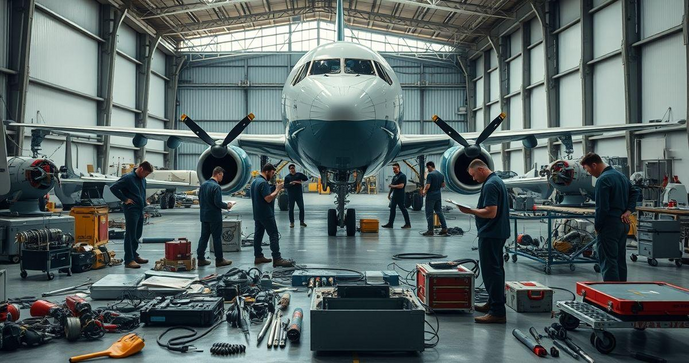 Curso de Manutenção de Aeronave: Formação Completa para Profissionais da Aviação Curso de Manutenção de Aeronave: Formação Completa para Profissionais da Aviação