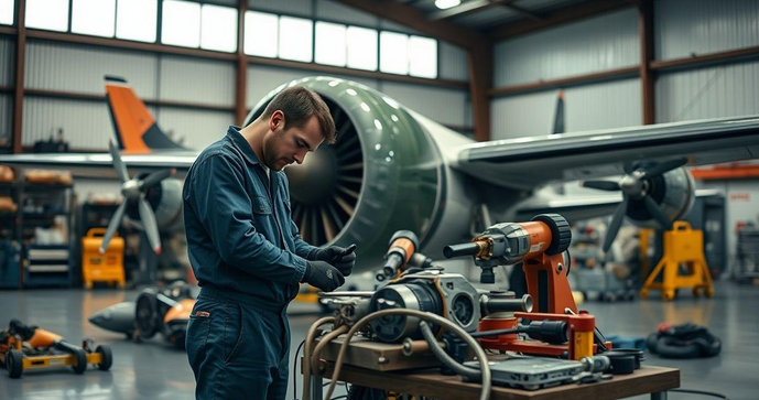 Curso de mecânico de aeronaves: como se tornar um profissional qualificado na aviação