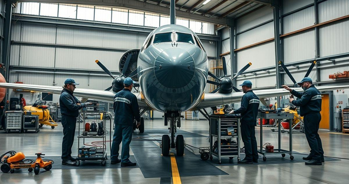 Descubra o curso técnico em manutenção de aeronaves e avance na carreira Descubra o curso técnico em manutenção de aeronaves e avance na carreira
