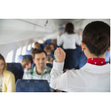 aula para comissários de voo quanto custa Jaçanã
