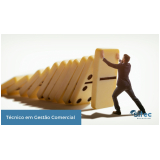 curso de gestão comercial presencial Pedreira