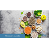 curso de técnico em nutrição e dietética inscrição Jardim Adriana