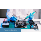 curso técnico de eletrônica a distância Vila Graciosa
