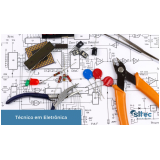 curso técnico de eletrônico a distância valor Jardim São Gabriel