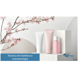 curso técnico de estética e cosmética preço Salvador