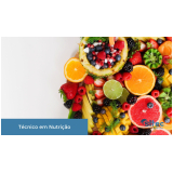 curso técnico de nutrição inscrição Cumbica