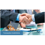 curso técnico de transações imobiliárias preço Vila Progresso