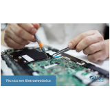 curso técnico eletroeletrônico ead preço Chácara Flora
