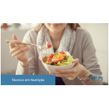 curso técnico em nutrição e dietética inscrição Salvador