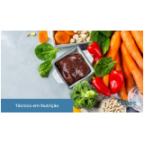 curso técnico em nutrição e dietética Cidade Patriarca