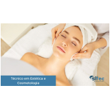 curso técnico estética e cosmética valor Natal