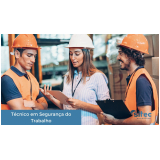 curso técnico segurança do trabalho ead preço Vila Mariana