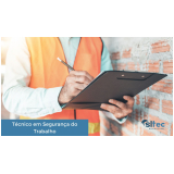 curso técnico segurança do trabalho preço São Paulo
