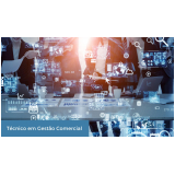 onde fazer curso de gestão comercial a distância Vila Rosália