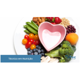 onde fazer curso profissionalizante de nutrição Limão