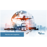 onde fazer curso técnico de logística online Jardim Aricanduva