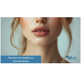 onde fazer curso técnico estética e cosmética Vila Andrade