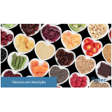 onde fazer curso técnico nutricionista Vila Madalena