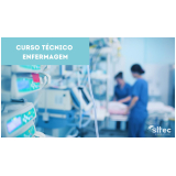 onde fazer técnico de enfermagem a distância Vila Carmosina