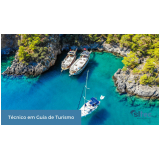 onde tem curso de guia de turismo online reconhecido pelo mec Fortaleza