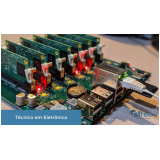 onde tem curso técnico de eletrônica a distância Jardim São Luís