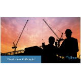 onde tem curso técnico em edificações reconhecido pelo mec Vila Carmosina