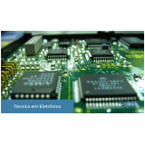 onde tem técnico de eletrônica curso Jardim Bom Clima
