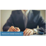preço de curso de gestão comercial online Porto Velho