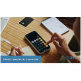 preço de curso de gestão comercial presencial Tucuruvi
