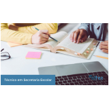 preço de curso de secretária escolar Vila Carmosina
