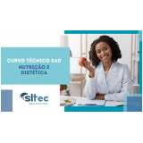 preço de curso de técnico em nutrição e dietética Morumbi