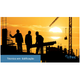 preço de técnico em edificações a distância Brás
