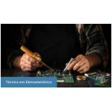 qual o preço de curso de eletroeletrônica Parque São Lourenço