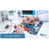 técnico de eletrônica a distância valor Jardim Adriana
