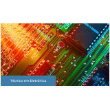 técnico de eletrônica a distância Vila Madalena