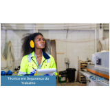 técnico de segurança do trabalho curso Cidade Seródio