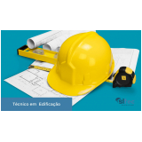 técnico em edificações curso a distância Vila Rosália