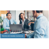 técnico em gestão comercial Santana