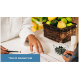 técnico em nutrição inscrição Chácara Santo Antônio
